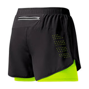 Short de Sport Homme 2-en-1 - Séchage Rapide