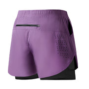 Short de Sport Homme 2-en-1 - Séchage Rapide