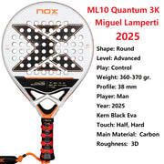 Raquette de Padel Nox Pro Carbone + Housse