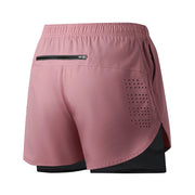 Short de Sport Homme 2-en-1 - Séchage Rapide
