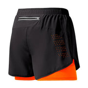 Short de Sport Homme 2-en-1 - Séchage Rapide