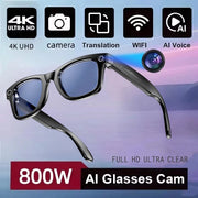 Lunettes de Sport Connectées - Caméra HD & Audio