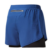 Short de Sport Homme 2-en-1 - Séchage Rapide