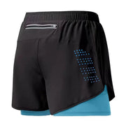 Short de Sport Homme 2-en-1 - Séchage Rapide