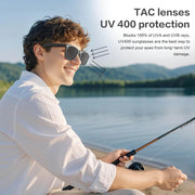 Lunettes de Sport Connectées - Caméra HD & Audio